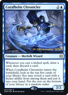 Coralhelm Chronicler (054) (Prerelease) - Foil
