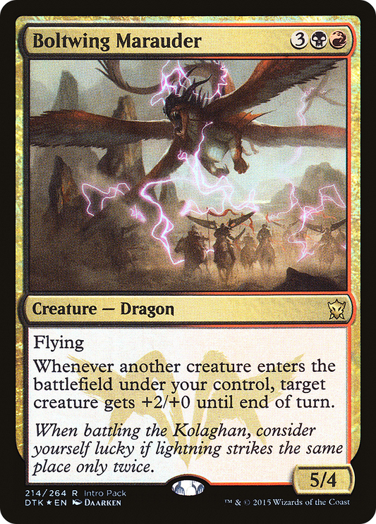 Boltwing Marauder (214) (Intro Pack) - Foil
