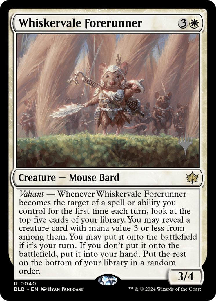 Whiskervale Forerunner (0040) (Promo Pack)