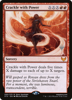 Crackle with Power (095) (Promo Pack) - Foil
