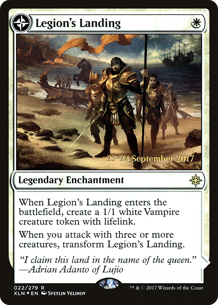 Legion's Landing // Adanto, the First Fort (022) (Prerelease) (PXLN) - Foil