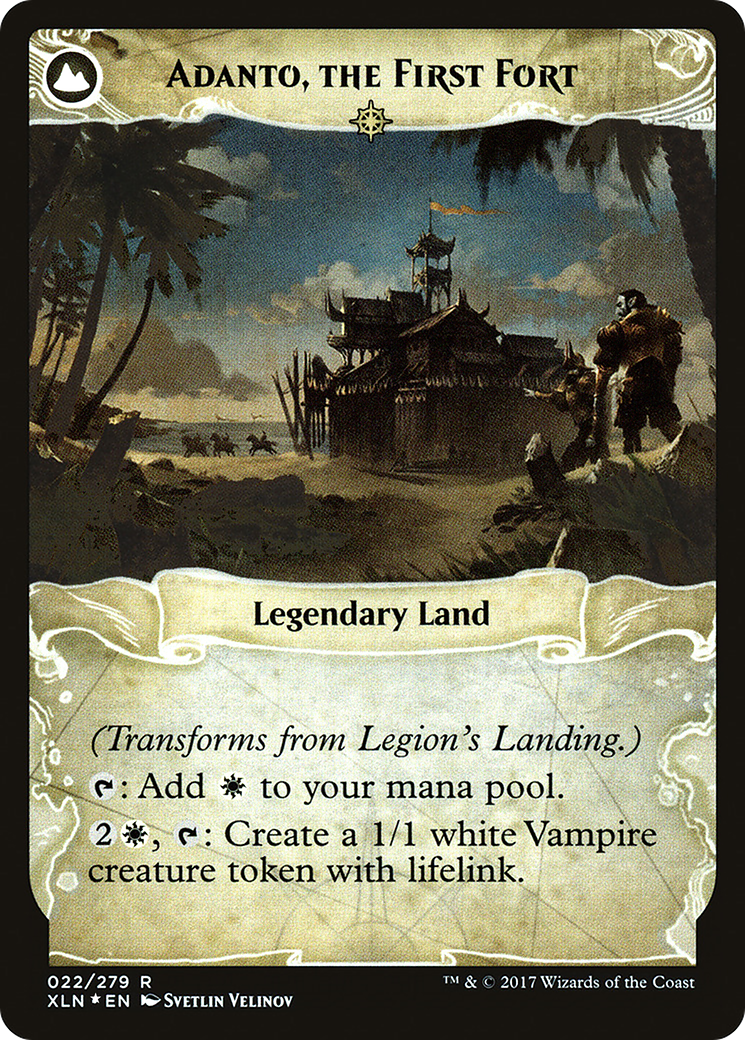 Legion's Landing // Adanto, the First Fort (022) (Prerelease) (PXLN) - Foil
