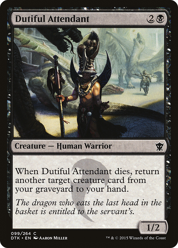 Dutiful Attendant - Foil