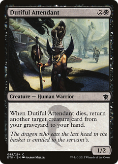 Dutiful Attendant - Foil