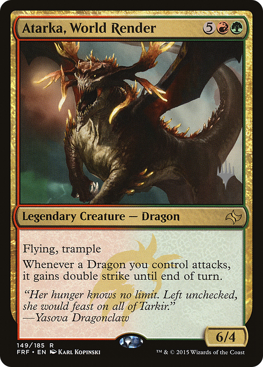 Atarka, World Render (149) (Promo Pack) - Foil