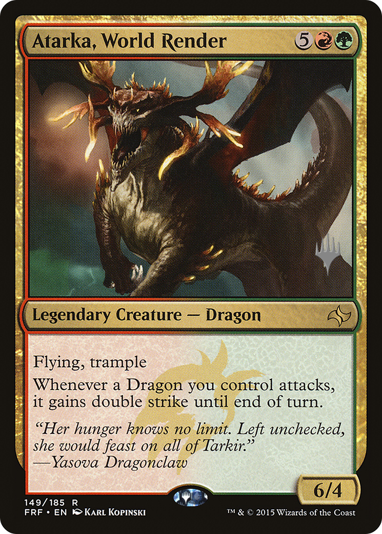 Atarka, World Render (149) (Promo Pack)