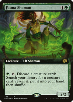 Fauna Shaman (346) (Extended Art) - Foil