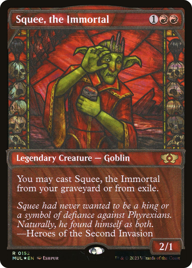 Squee, the Immortal (0152) (Showcase) - Halo Foil