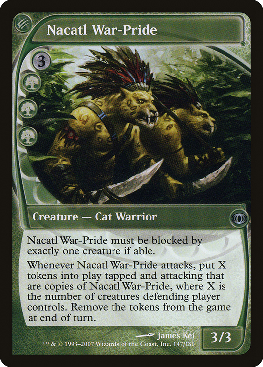 Nacatl War-Pride - Foil