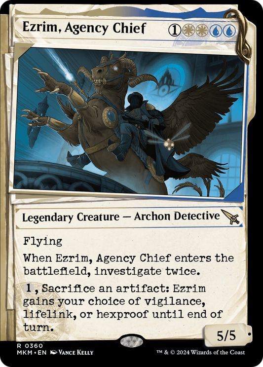 Ezrim, Agency Chief (0360) (Showcase) - Foil