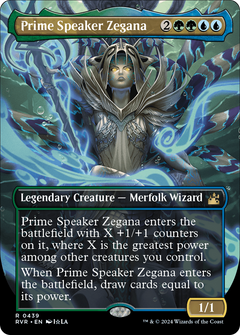 Prime Speaker Zegana (0439) (Anime) (Borderless) - Foil
