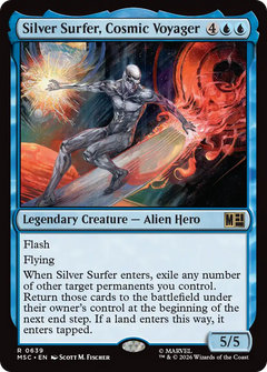 Silver Surfer, Cosmic Voyager (MSC) - Foil