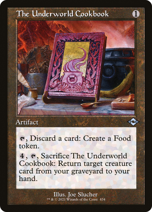 The Underworld Cookbook (434) (Retro Frame) - Foil