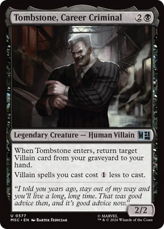 Tombstone, Career Criminal (MSC) - Foil