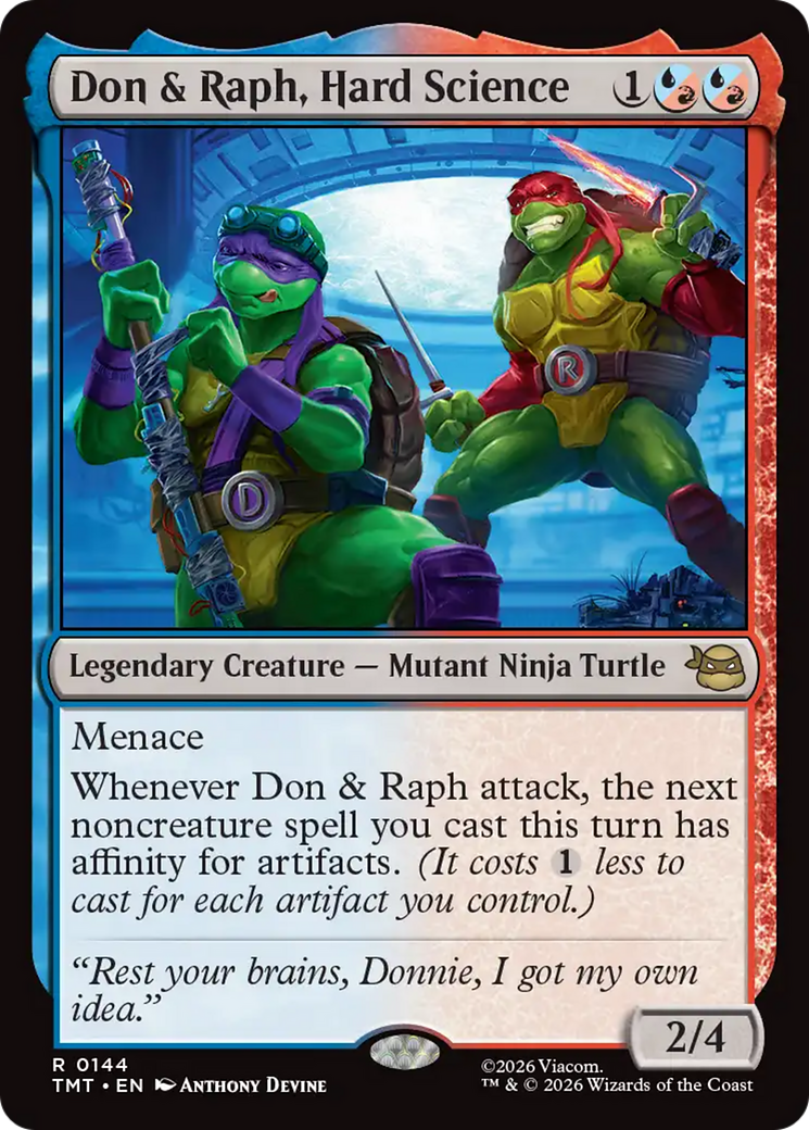 Don & Raph, Hard Science (TMT)