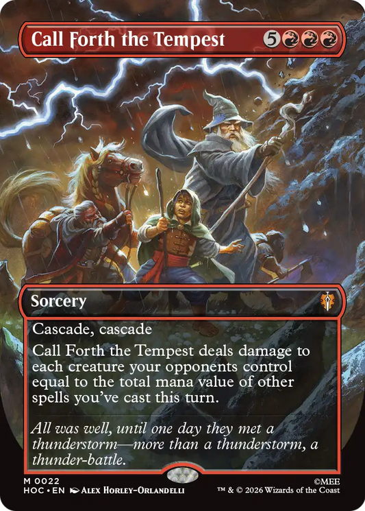 Call Forth the Tempest (0022) (Borderless) (HOC)
