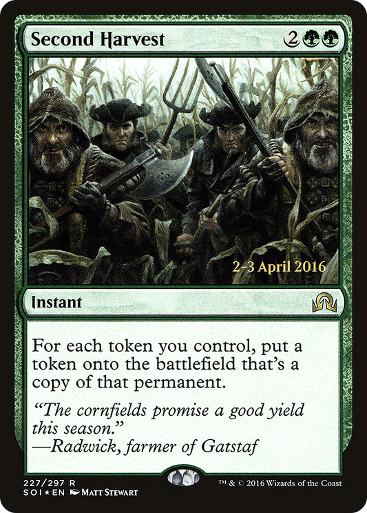 Second Harvest (227) (Prerelease) - Foil