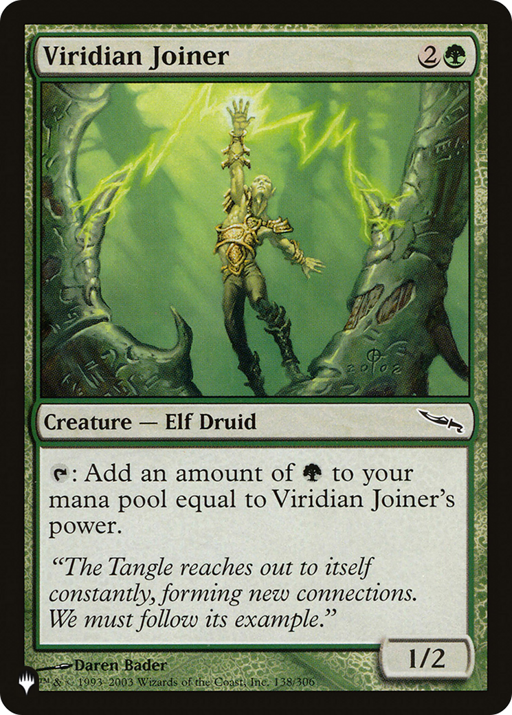 Viridian Joiner (MRD-138) (PLST)