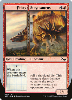 Feisty Stegosaurus - Foil