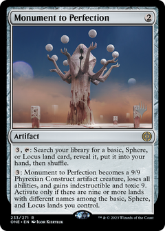 Monument to Perfection (233) (Promo Pack) - Foil
