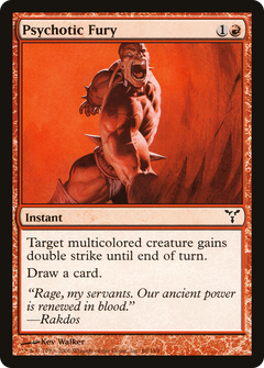 Psychotic Fury - Foil