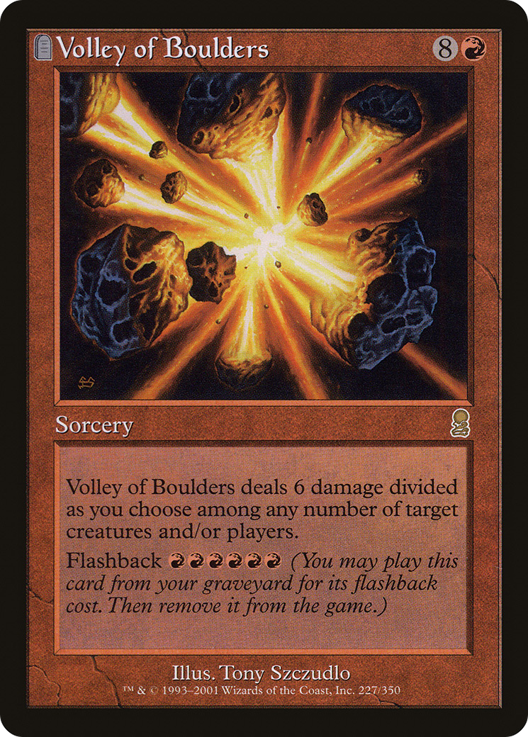 Volley of Boulders - Foil