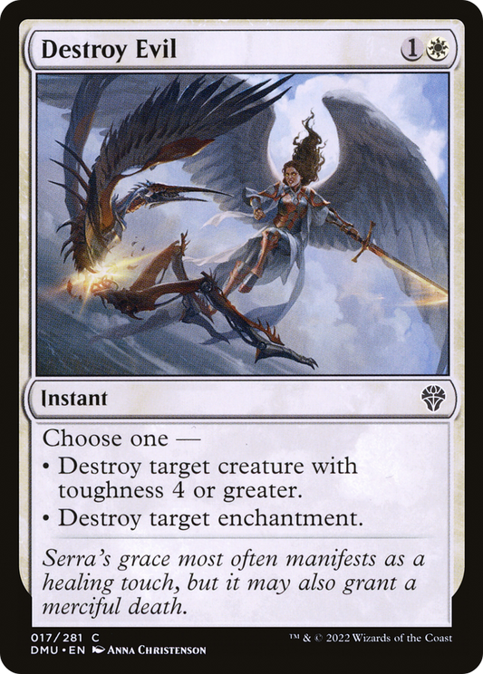 Destroy Evil - Foil