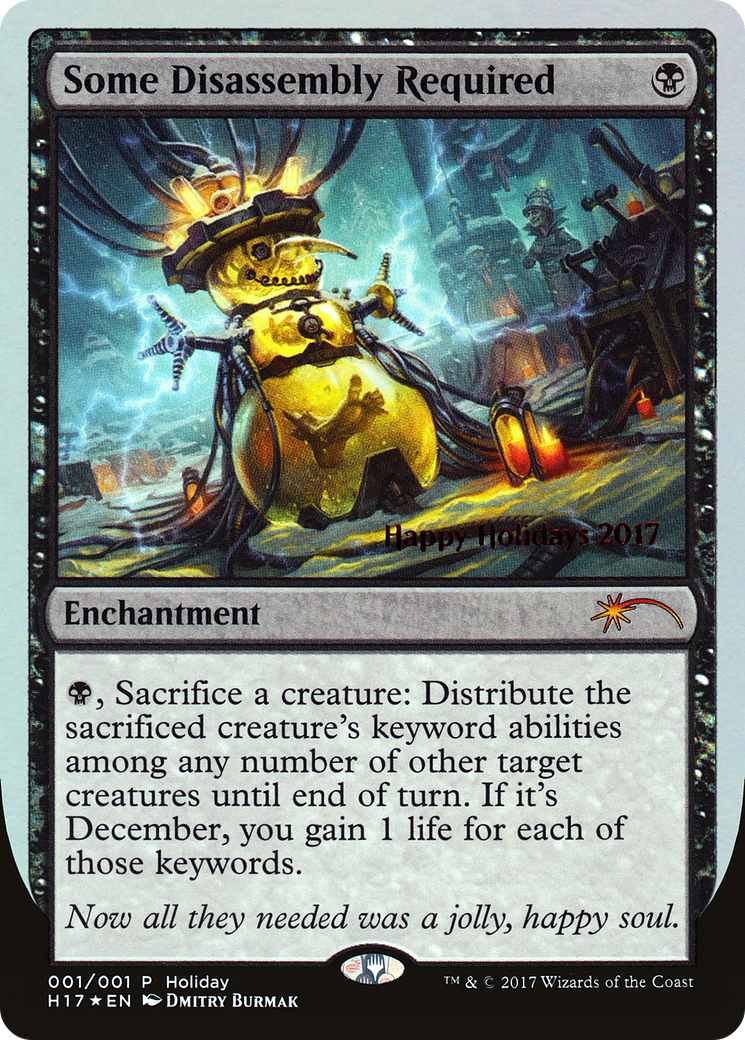 Some Disassembly Required (001) (Holiday) - Foil