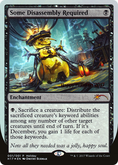 Some Disassembly Required (001) (Holiday) - Foil