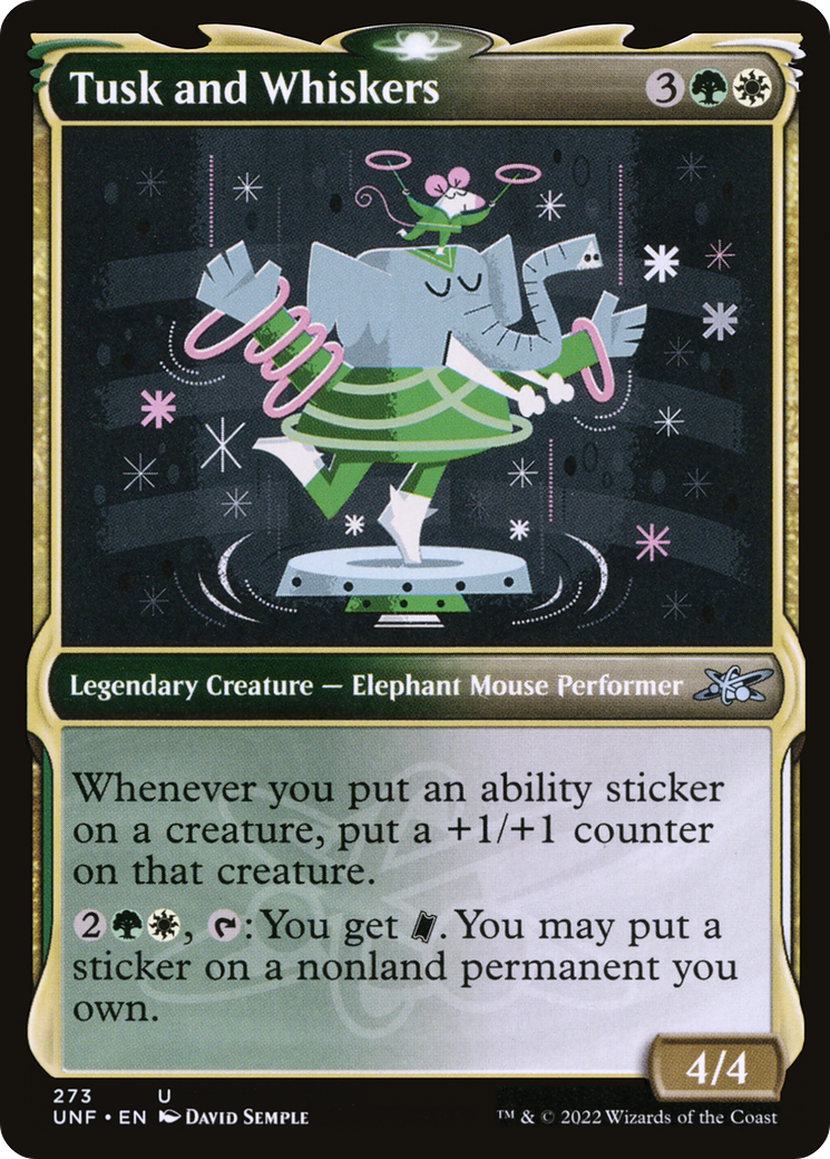 Tusk and Whiskers (273) (Showcase) - Foil