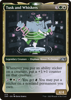 Tusk and Whiskers (273) (Showcase) - Foil