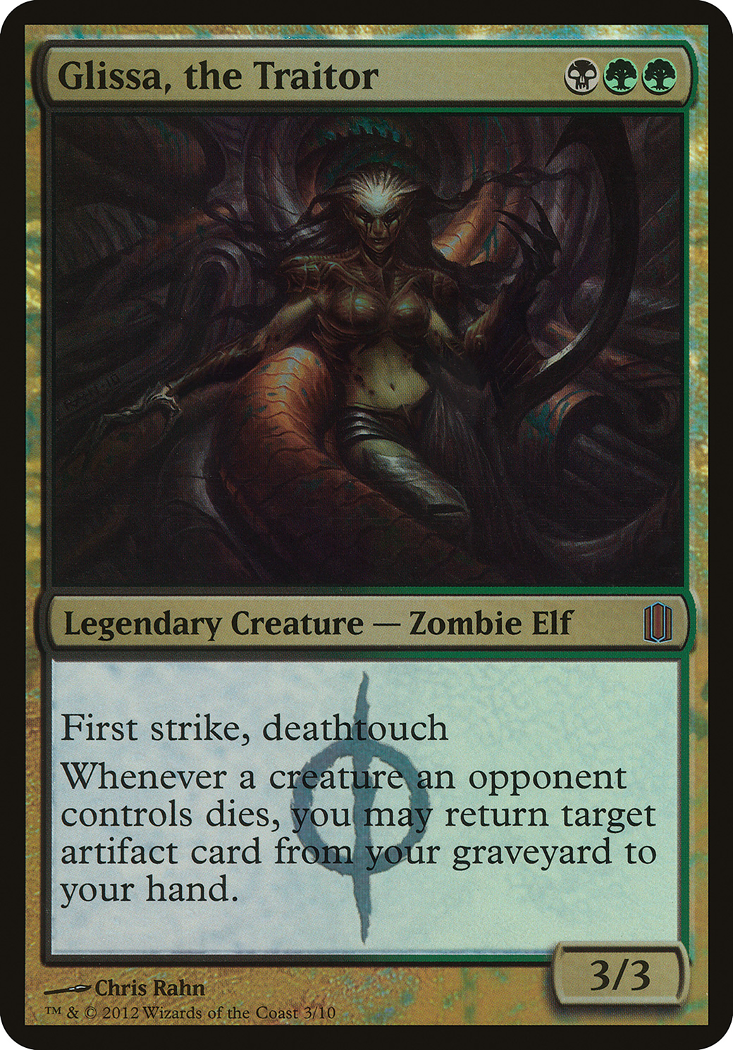 Glissa, the Traitor (Oversized) - Foil