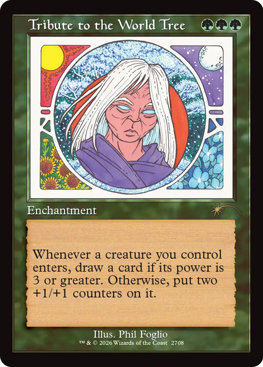 Tribute to the World Tree (2708) (Retro Frame) (SLD)