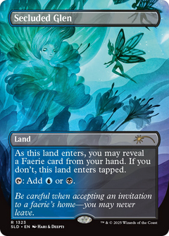 Secluded Glen (1323) (Borderless) - Foil