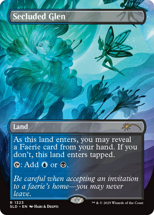 Secluded Glen (1323) (Borderless) - Foil