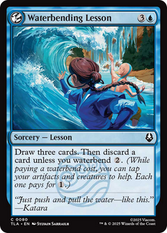 Waterbending Lesson - Foil tla
