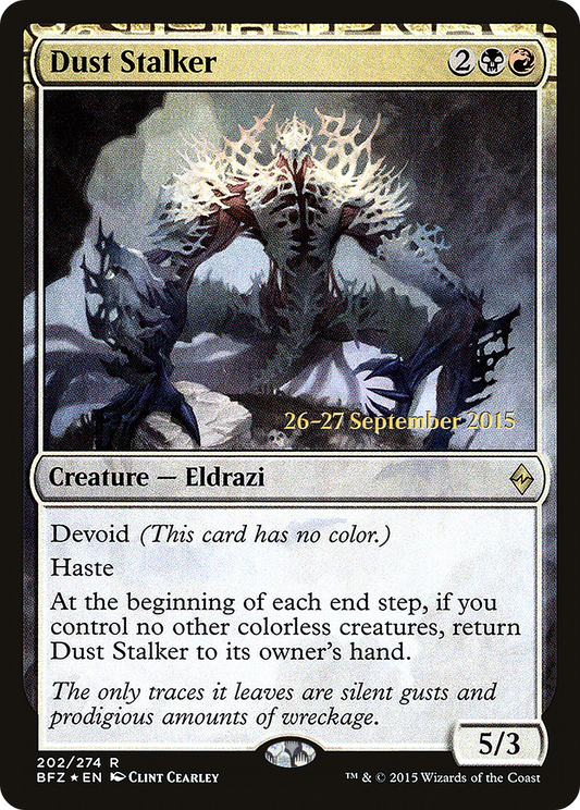 Dust Stalker (202) (Prerelease) - Foil