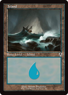 Island (0291) (Retro Frame) - Foil