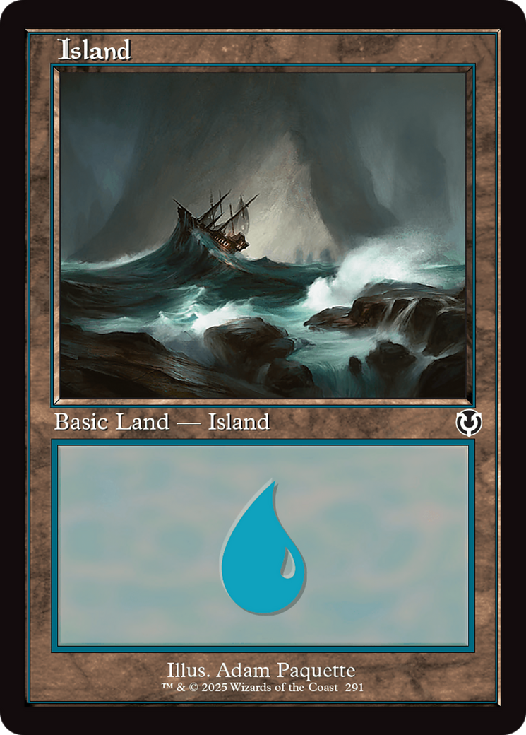 Island (0291) (Retro Frame)