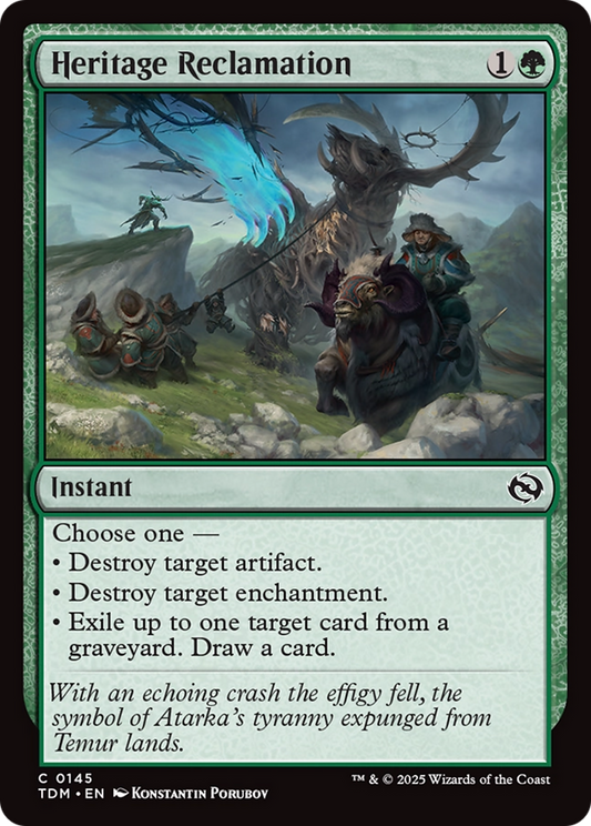 Heritage Reclamation - Foil