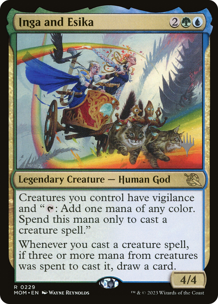 Inga and Esika (0229) (Promo Pack) - Foil