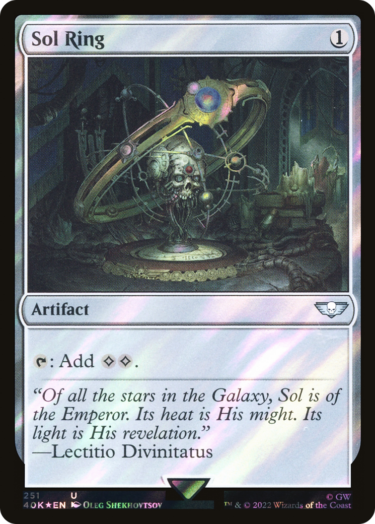 Sol Ring (251) - Surge Foil