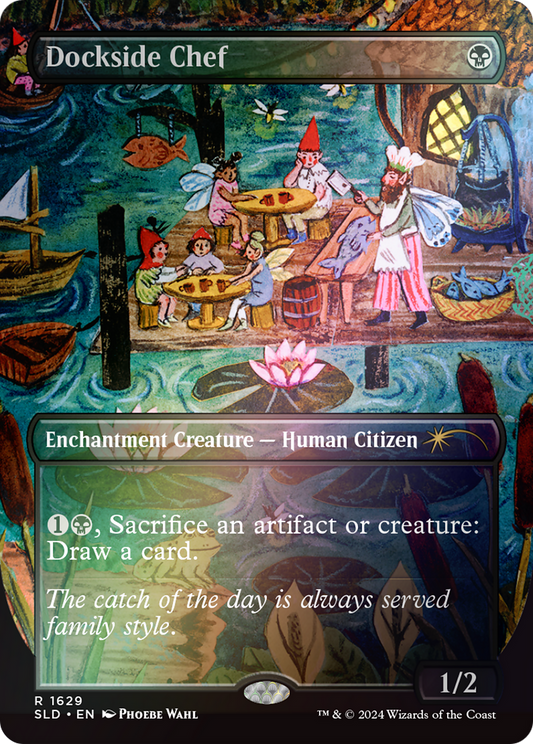 Dockside Chef (1629) (Borderless) - Rainbow Foil