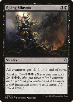 Rising Miasma - Foil