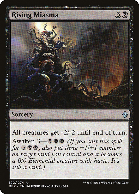 Rising Miasma - Foil