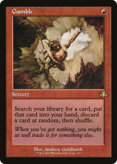 Gamble (321) (Retro Frame) - Foil