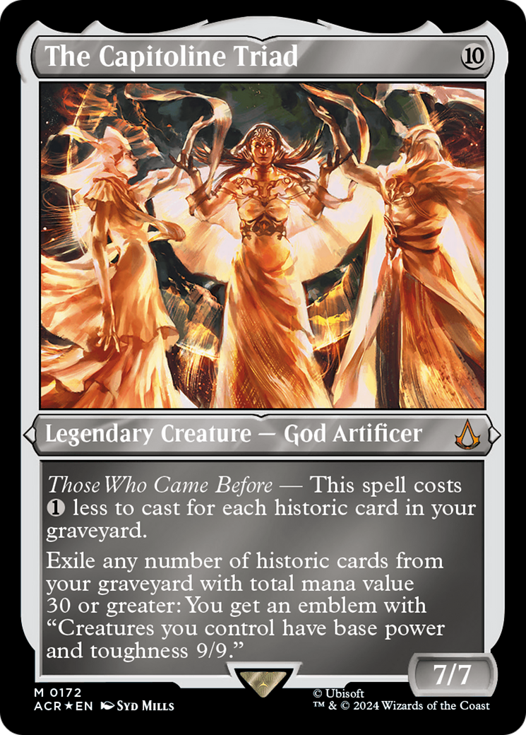 The Capitoline Triad (0172) - Foil Etched