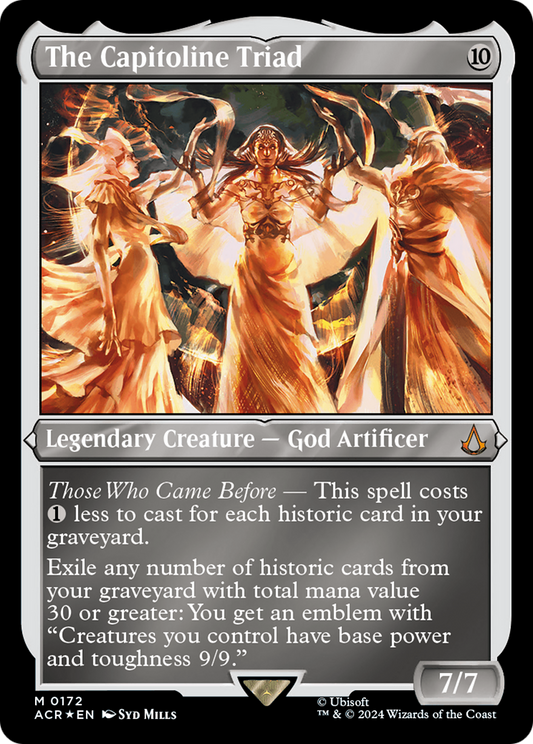 The Capitoline Triad (0172) - Foil Etched