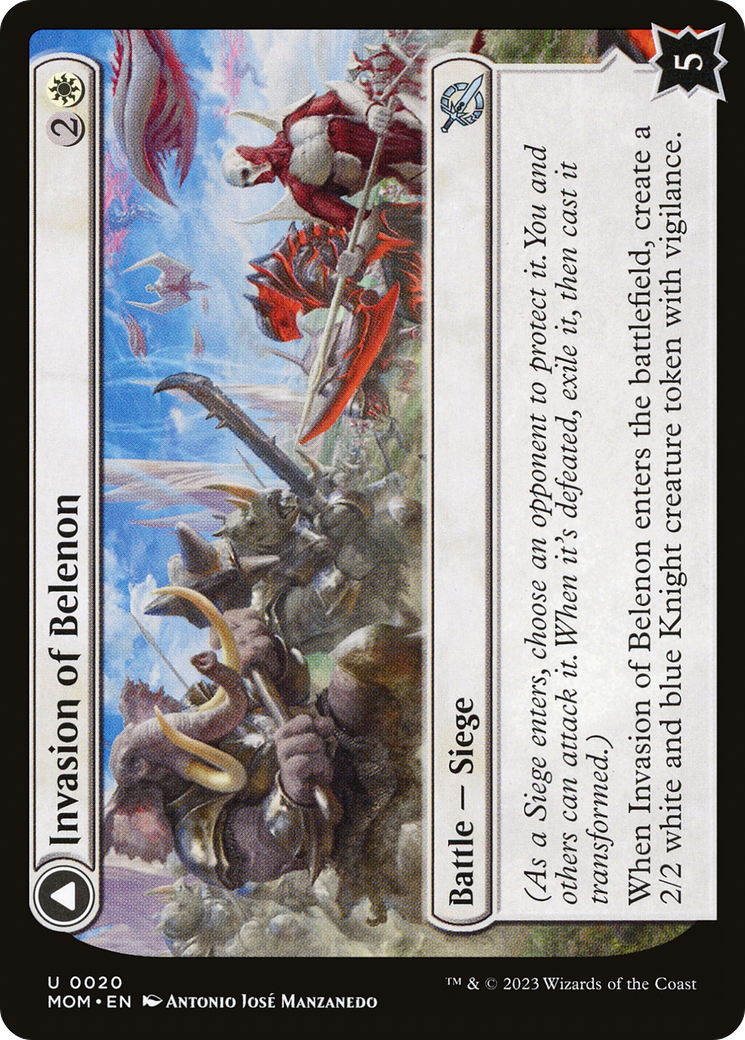 Invasion of Belenon // Belenon War Antherm (MOM)