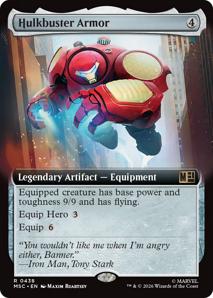 Hulkbuster Armor (0438) (Extended Art) (MSC)